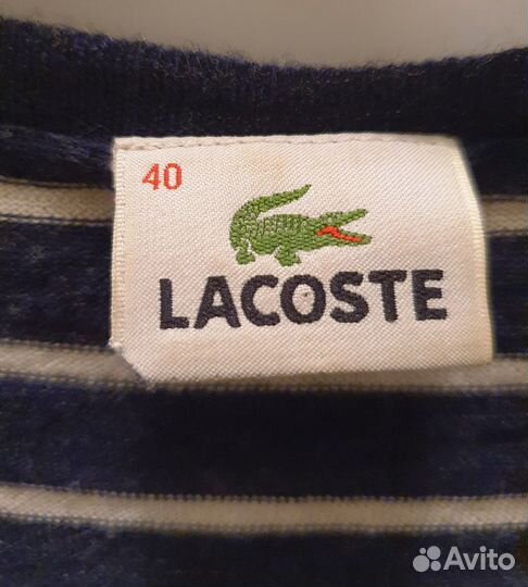 Пуловер Lacoste оригинальный - мериносовая шерсть