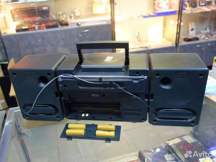 Двухкассетный магнитофон philips AW 7850 караоке