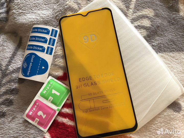 Защитное стекло на realme C21Y