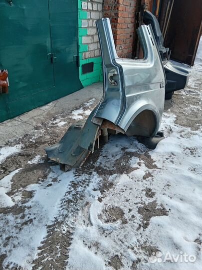 Четверть задняя левая ваз 2131
