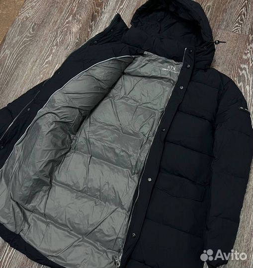 Мужской пуховик Armani на зиму 46-54