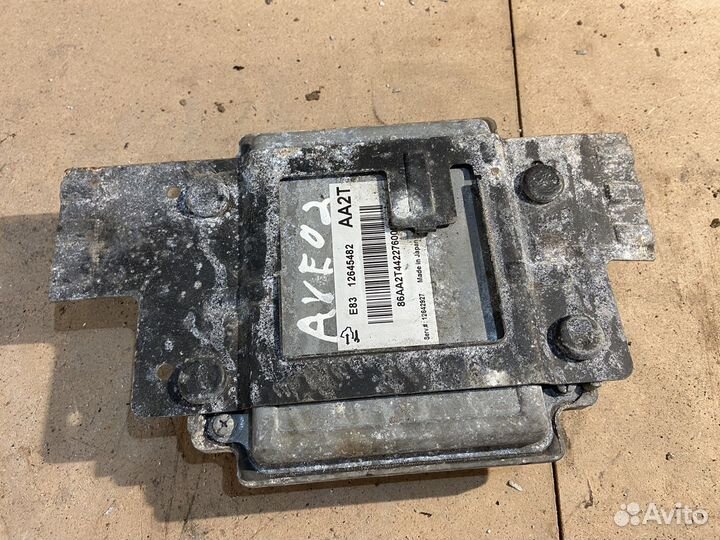 Эбу chevrolet aveo t300 1.6 АКПП
