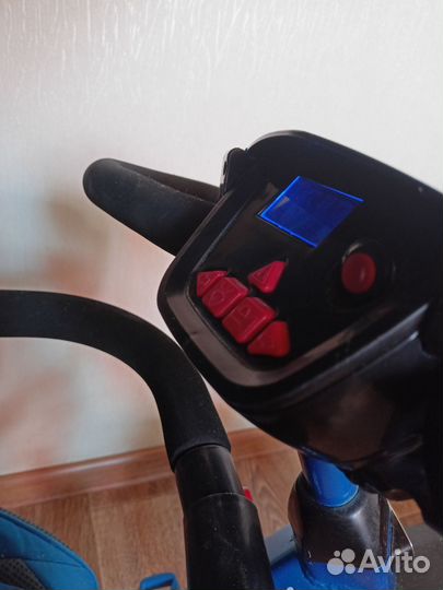 Велосипед коляска с ручкой