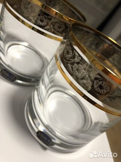 Бокалы для виски богемия