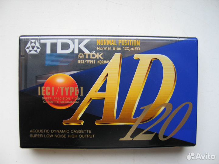 Аудиокассета TDK AD 120