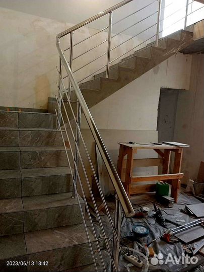 Перила для лестниц из нержавеющей стали
