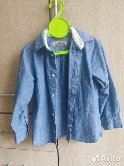 Рубашка на мальчика 122