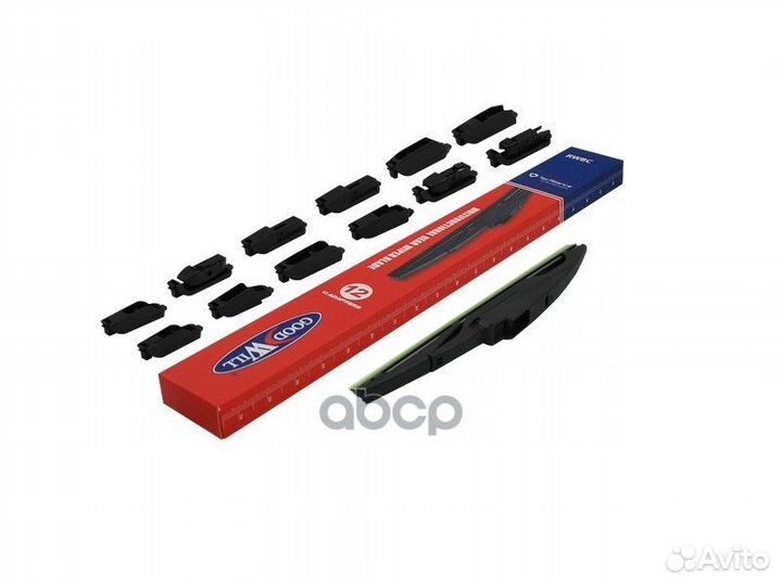 Щётка стеклоочистителя задняя 275 мм (11 ) rwbc