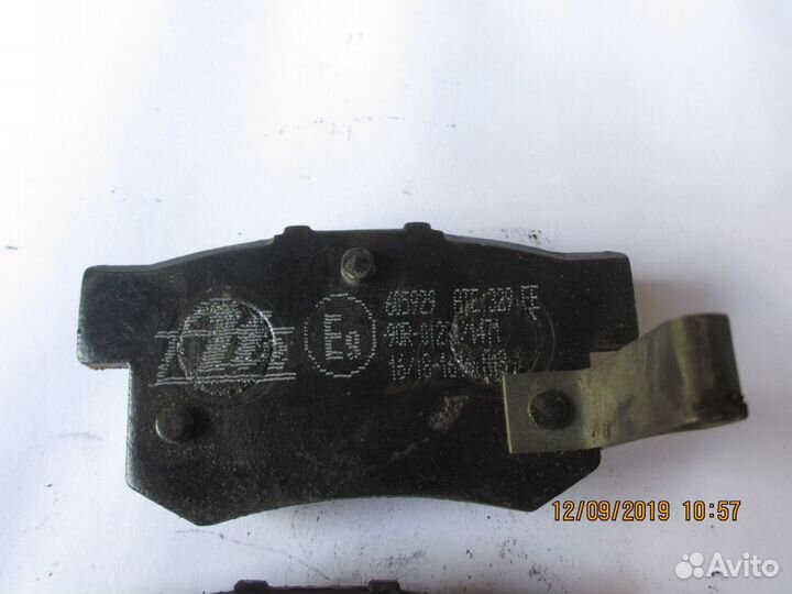 Продам колодки ате для цивик 4д
