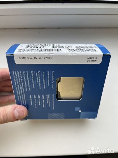 Новый Intel Core i7-12700KF BOX