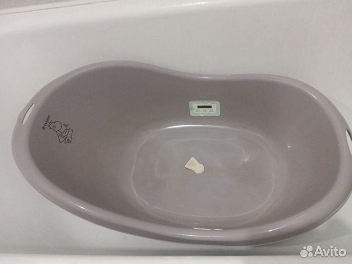 Ванночка для купания с горкой