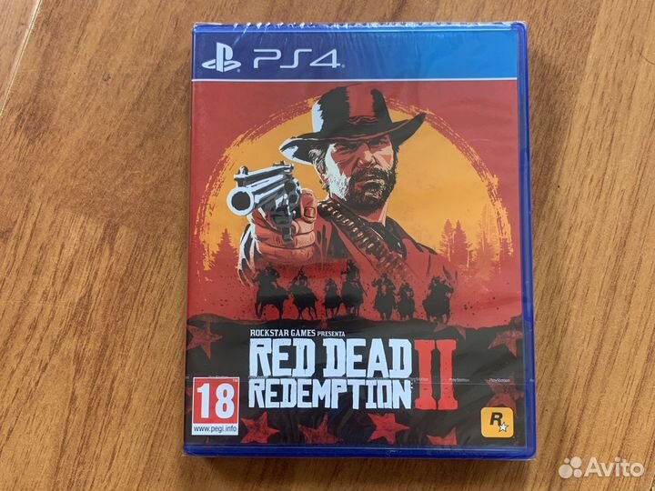 RDR 2 для PS4(новый, в пленке)