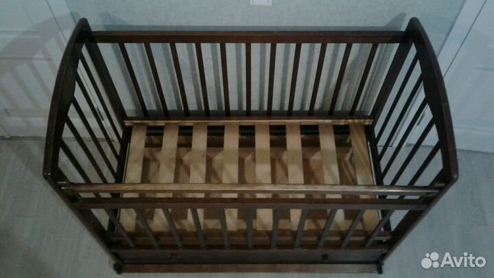 Кроватка детская с матрасом