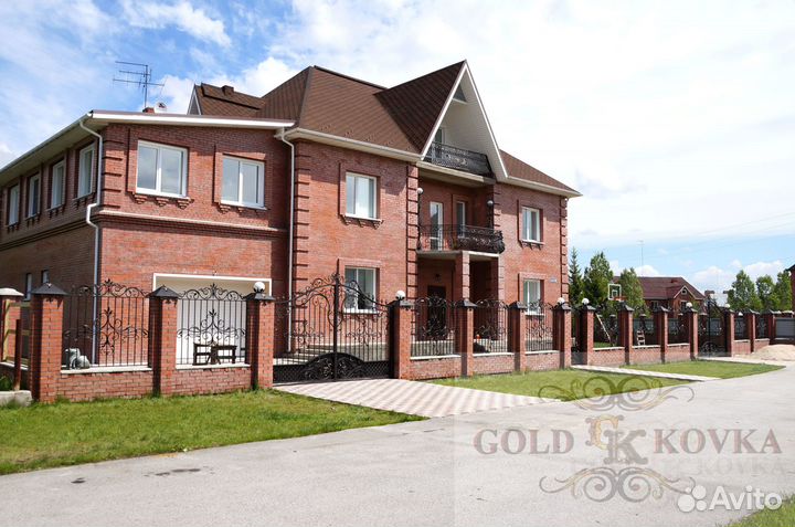 Кованые ворота и калитки