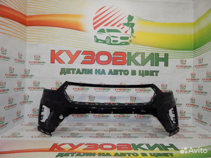 Бампер передний Hyundai Creta крета чёрный