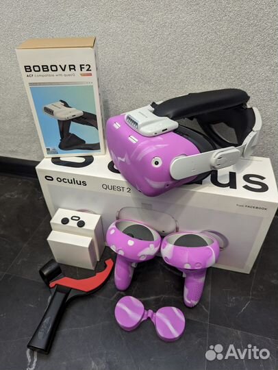 Oculus Quest 2 256GB Bobo F2,Kiwi Design,Силикон