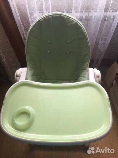 Детский стульчик для кормления happy baby