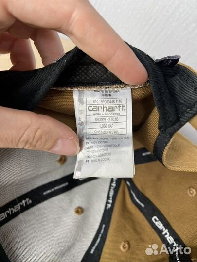 Кепка carhartt оригинал