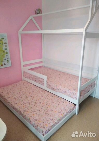 Двухъярусная кровать бу