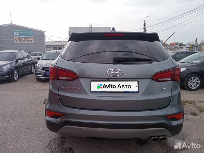 Hyundai Santa Fe 2.4 AT, 2018, 56 000 км