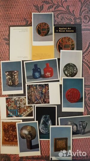Наборы открыток музеи и искусство УССР и эсср