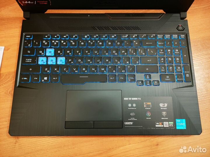 Игровой Asus на Core i5-11400H, 16G, RTX 3060, 1Tb