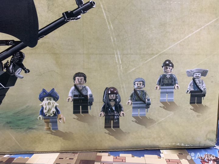 Конструктор, пираты карибского моря