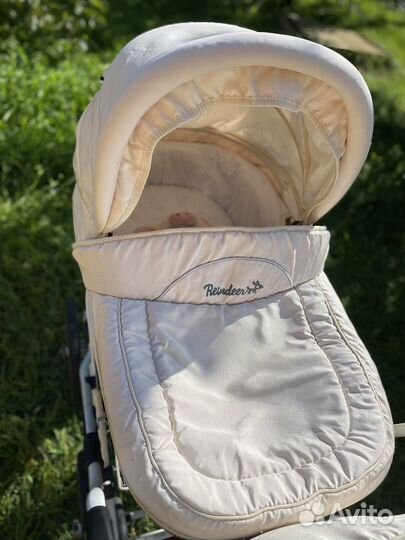 Коляска 3 в 1 Reindeer Wiklina Eco-line