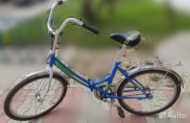 Велосипед городской складной