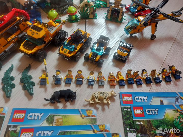 Наборы Lego City из серии Исследователи джунглей