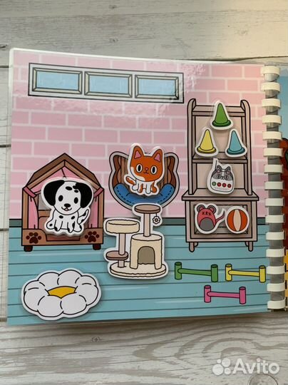 Альбом на липучках Тока Бока 