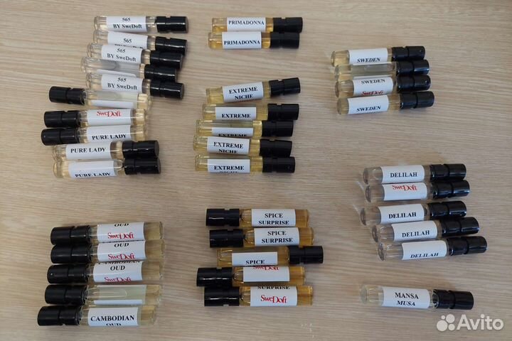 Swedoft пробники парфюма