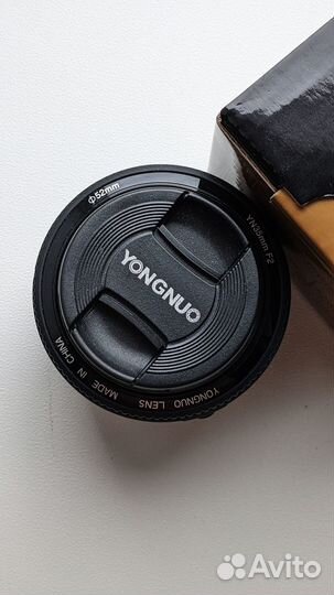 Объектив YongNuo 35mm F2 Canon EF