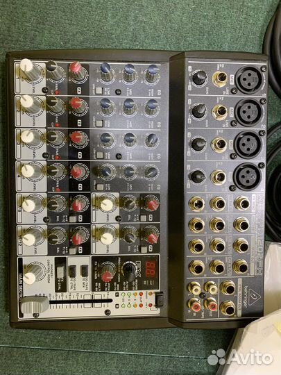 Микшерный пульт behringer xenyx 1202fx