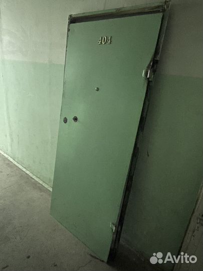 Дверь входная железная бу