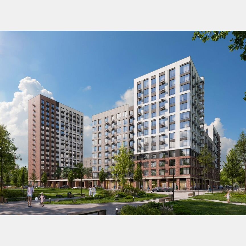 1-к. квартира, 34 м², 17/17 эт.