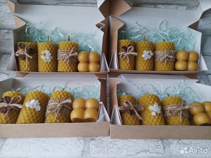 Набор свечи из вощины