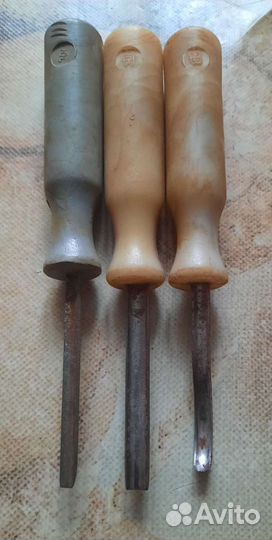 Стамески для резьбы по дереву СССР б/у