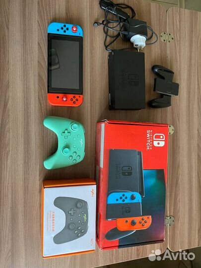 Nintendo switch rev 2 прошитая (чип)