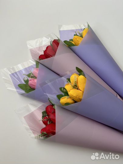 Мыльные букеты