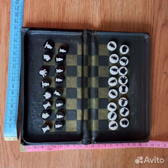 Шахматы магнитные СССР дорожные