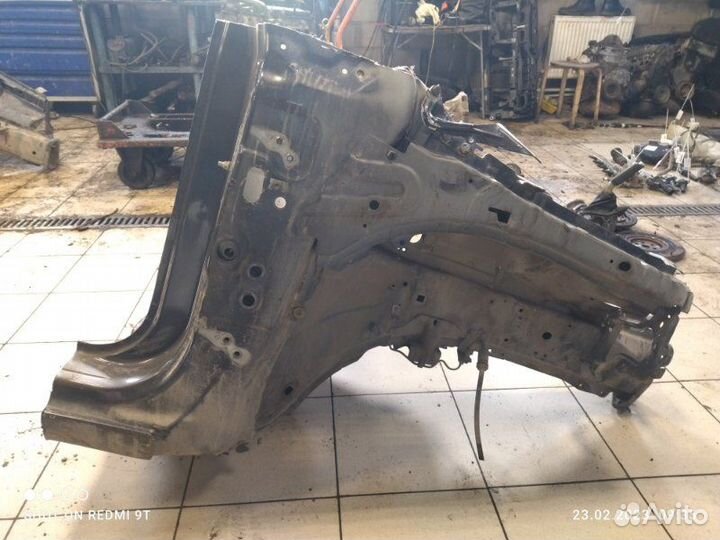 Лонжерон четверть правый Ford Focus 2 qqdb 1.8