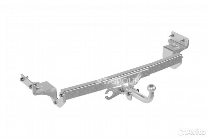 Фаркоп для hyundai solaris 2010-2017, горячий цинк