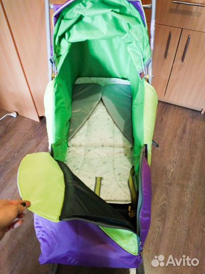 Детские санки-коляска