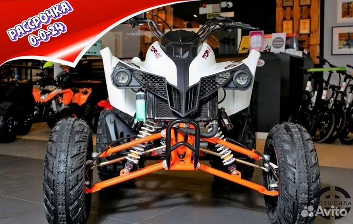Квадроцикл Kayo Tor-3 C черно-белый