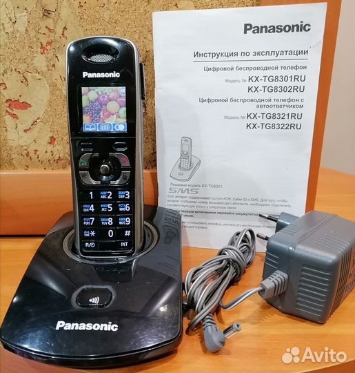 Стационарный радиотелефон Panasonic KX-TG8301RU