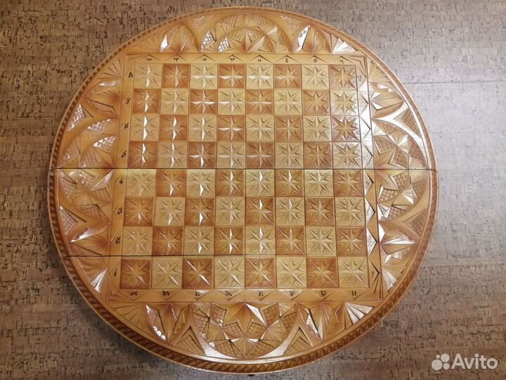 Шахматы резные из дерева, ручная работа