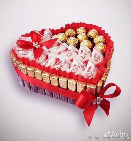 Сладкие букеты из конфет