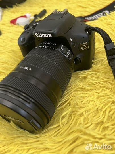 Зеркальный фотоаппарат canon eos 550d