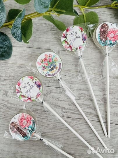 Леденцы с картинкой